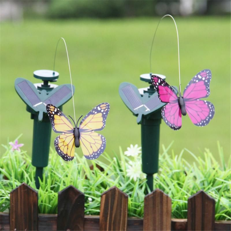 Factory Outlet sale-Solar Hummingbird & Butterfly