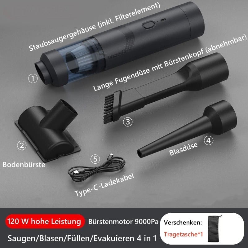 🔥Heißer Verkauf  49% Rabat🔥Slim V8 Mate Kabelloser Hochleistungs-Autostaubsauger