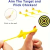 🎁Finger Catapult Chicken Game for Kids, Slingshot Chicken Finger Toys