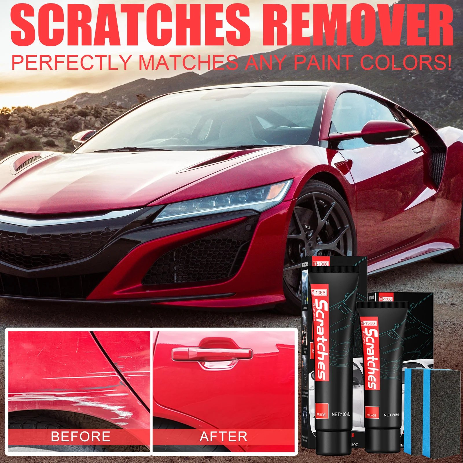 Tiktok Summer Sale🎉Premium Car Scratch Removal Kit