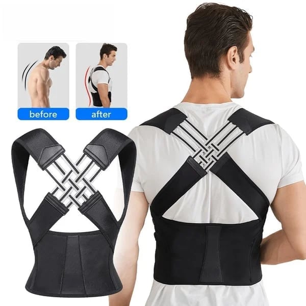 Adjustable Back Posture Belt Office Home Gym Unisex-（BUY 2 FREE SHIPPING）