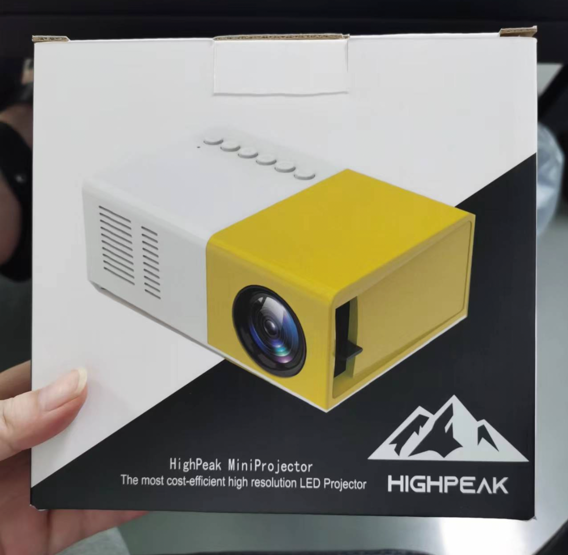 Last Day Promotion 48% OFF - HighPeak MiniProjector