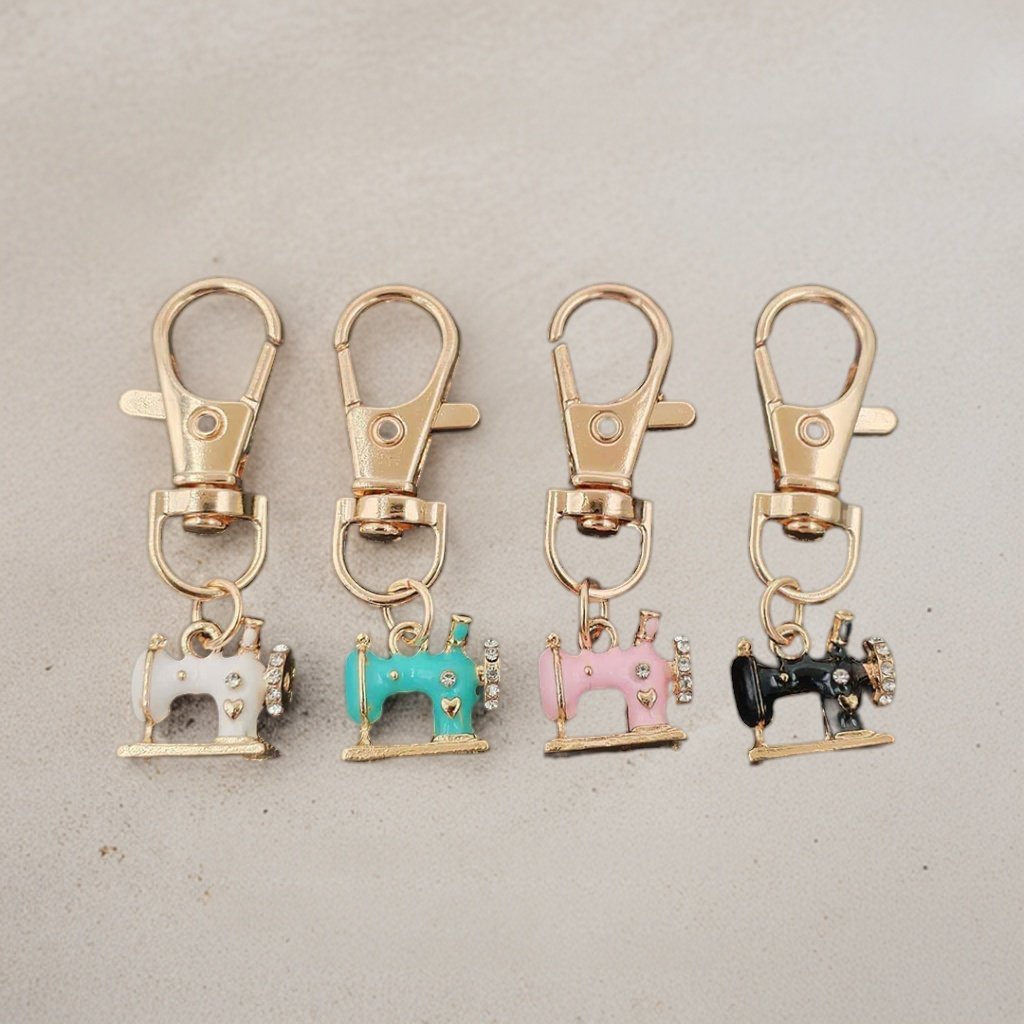✨🧵 Mini Sewing Machine Keychains – A Stitch of Memory & Meaning