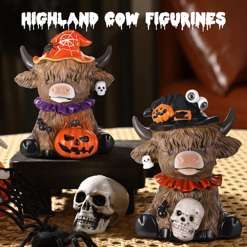 💥LAST DAY SALE 50% OFF💥Highland Cow Figures 2Pcs