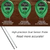 (SPRING HOT SALE-SAVE 50%OFF) Three-Way Soil Meter For Moisture, Light Intensity and pH Testing Meter