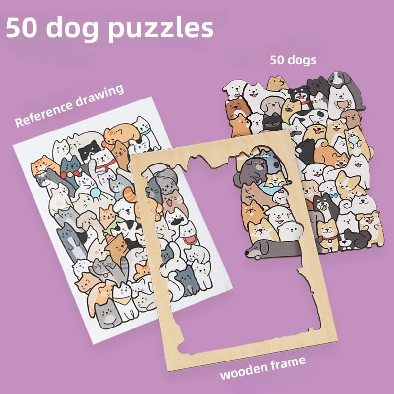 🔥Last Day Promotion 70% OFF🔥Animal Wooden Puzzle