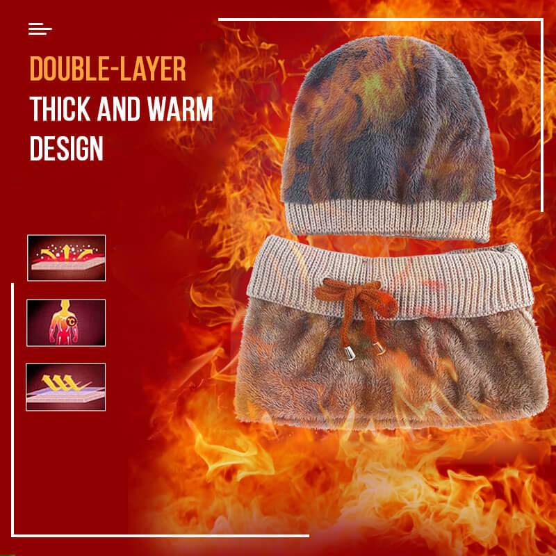 (🌲Early Christmas Sale- SAVE 48% OFF)Women 3 in 1 Warm Soft Knitted Outdoor Hats(buy 2 get free shipping)
