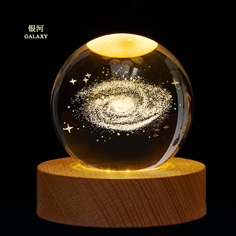 🔥Space planet 3D engraving LED night light🪐🌔✨