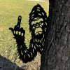 🔥Last Day: 49% Off!🤣Hilarious Bigfoot Middle-Finger Metal Yard Decor