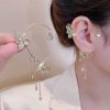 🎄Perfect Christmas Gift ✨Butterfly Tassel Style Zircon Earrings