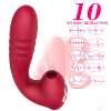 Sucking Vibration Telescopic Vibrator Female Erotic Masturbation Device Adult Products