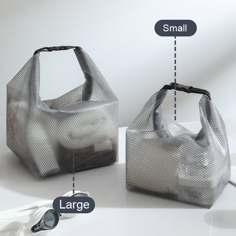 (🔥TikTok Summer SALE) -High Capacity Carryall Transparent Snap Toiletry Bag