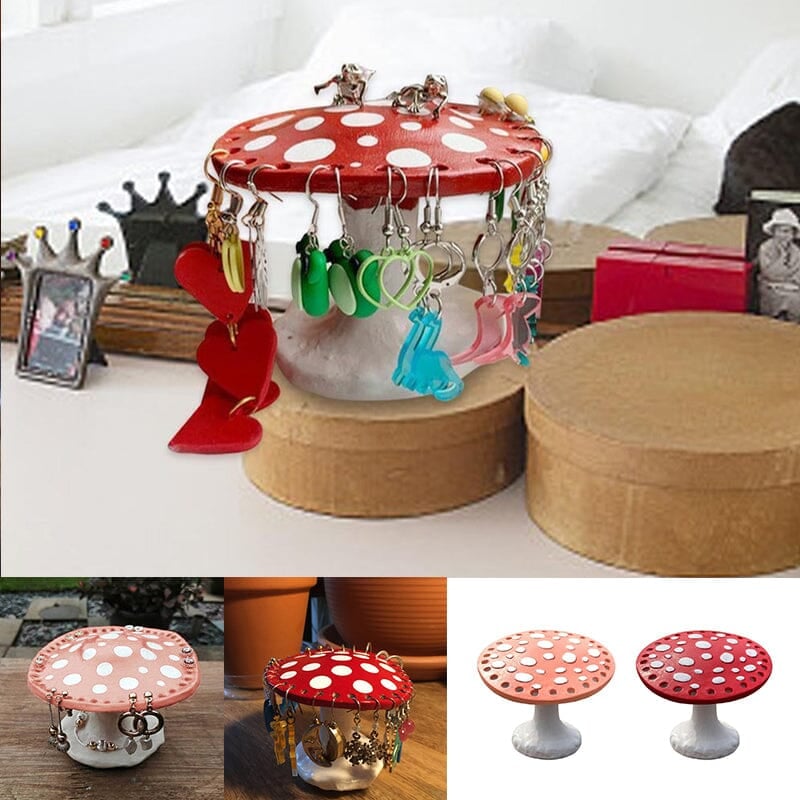 🍄Cute Mushroom Earring Holder