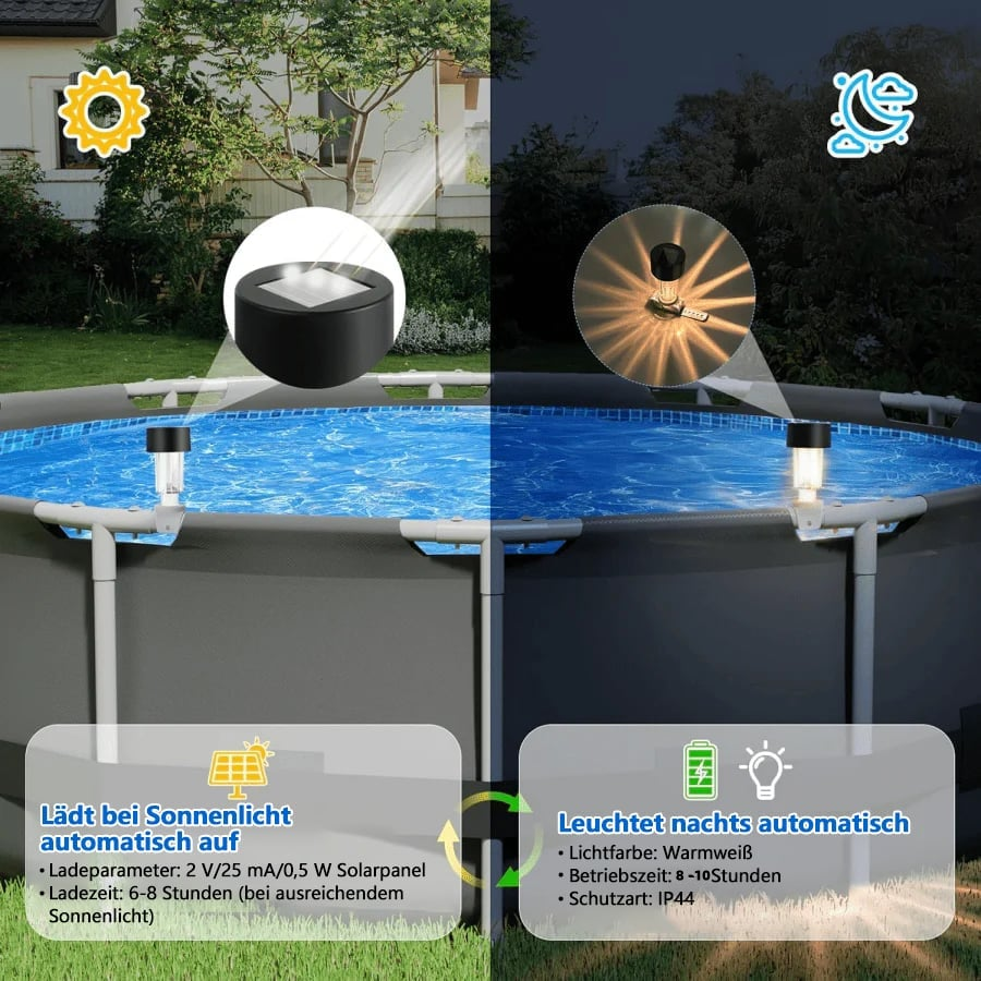 📢Letzter Tag: 49% Rabatt✨Magische Solar-Lichterketten