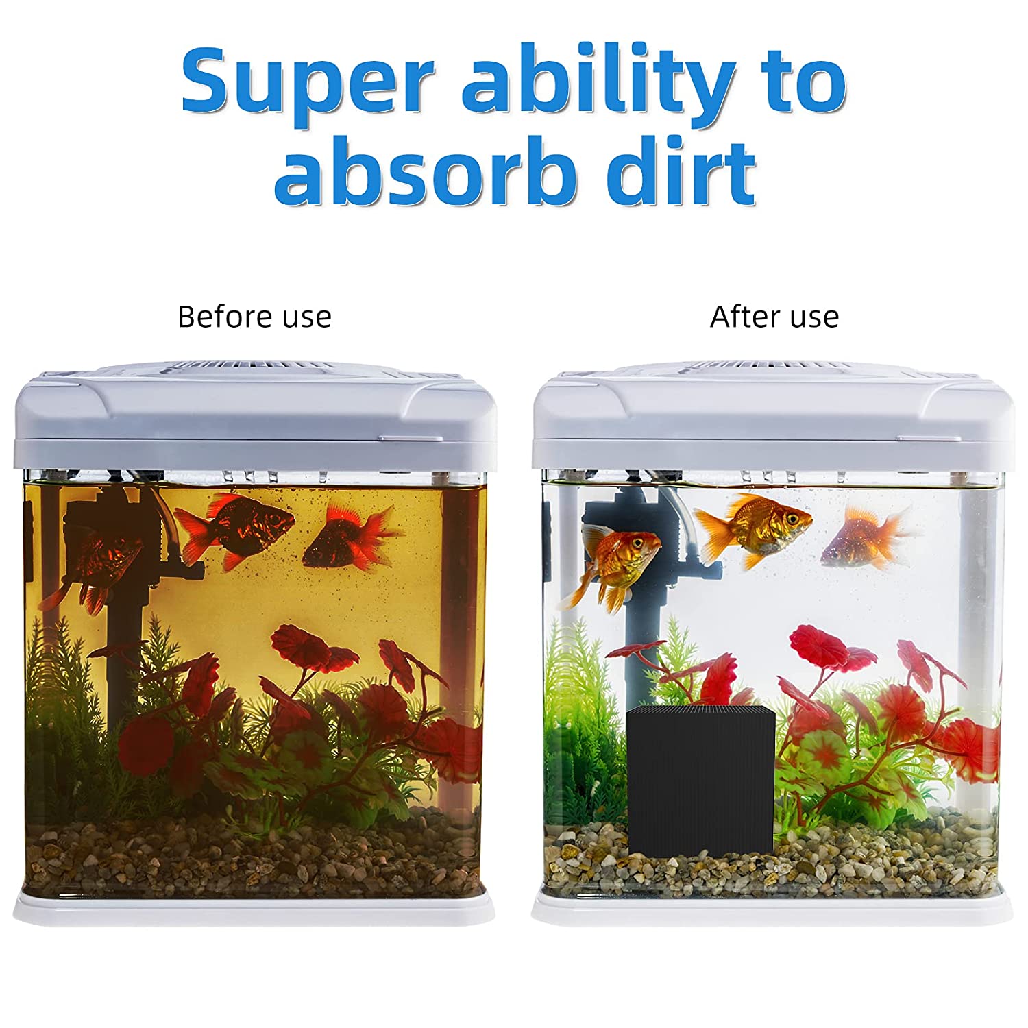 (🔥Last Day Promo - 70% OFF) Aquarium Water Purifier Cube Pro