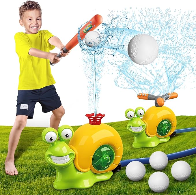 💥LAST DAY SALE 50% OFF💥Water Sprinkler Baseball Toy