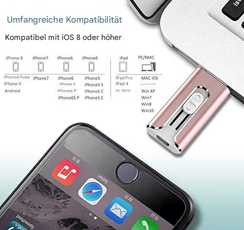 🔥Letzter Tag 49% RABATT📁32-256 GB 4-in-1 USB 3.0-Flash-Laufwerk