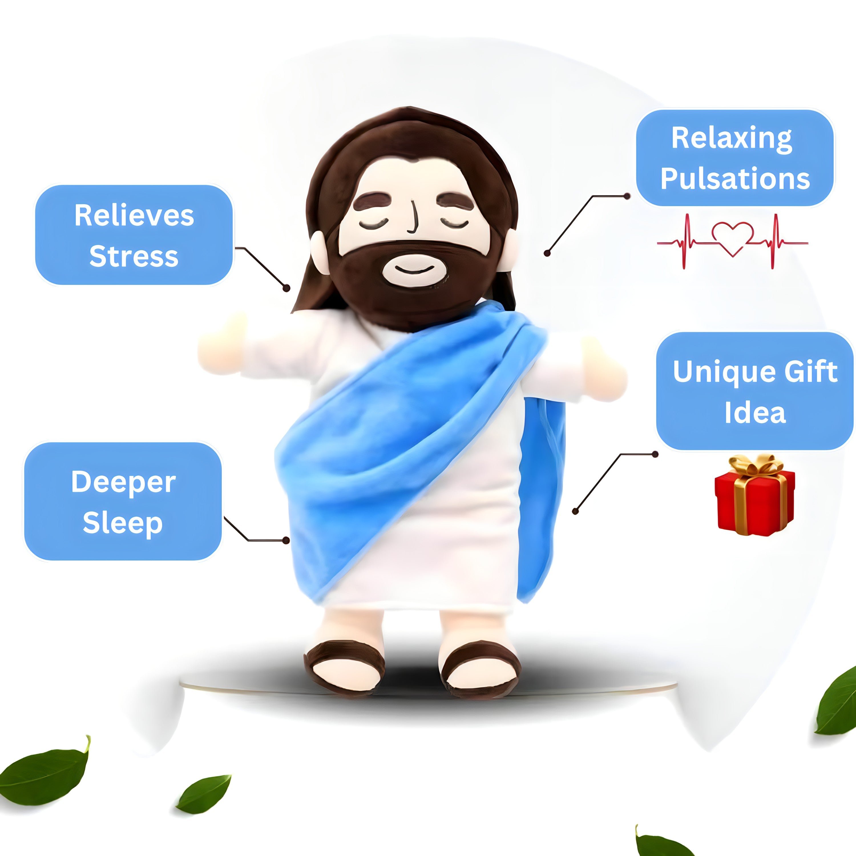 🔥Early Christmas Sale 50% OFF🎄Comforting Christ - Jesus Breathing Plushie