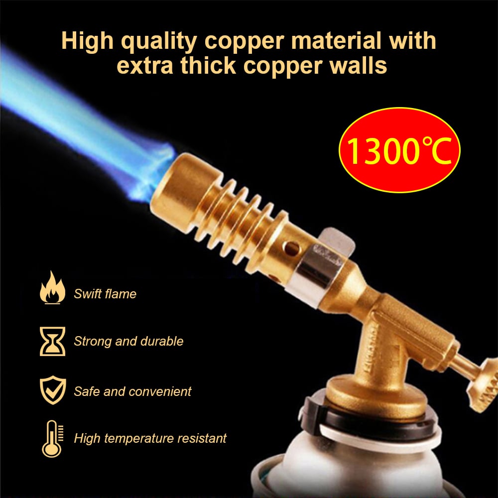 (💦SUMMER HOT SALE- 49% OFF💦) Portable Copper Gas Torch Gun 🎉