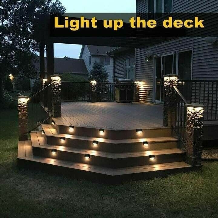 🔥Last Day Promotion 50% OFF🔥Waterproof Outdoor Solar Deck Lights