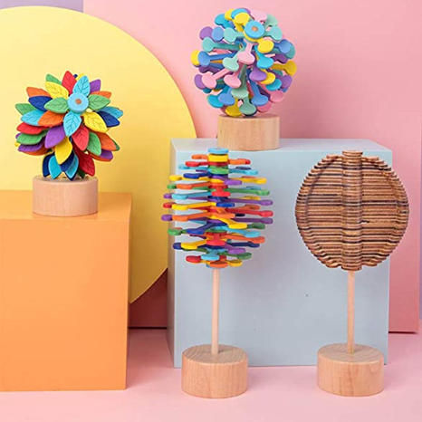 (🎄Christmas Promotion--48%OFF)Wooden Spin Lollipop (BUY 2 GET FREE SHIPPING)