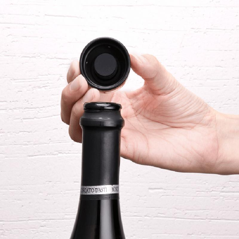Silicone Sealed Wine, Beer, Champagne Stopper, Buy 3 Get 1 Free