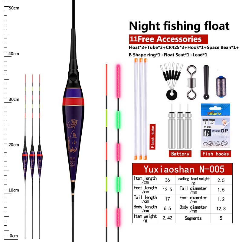 🎣 Summer Sale-30% OFF🐠Electric Luminous Night Fishing Floats