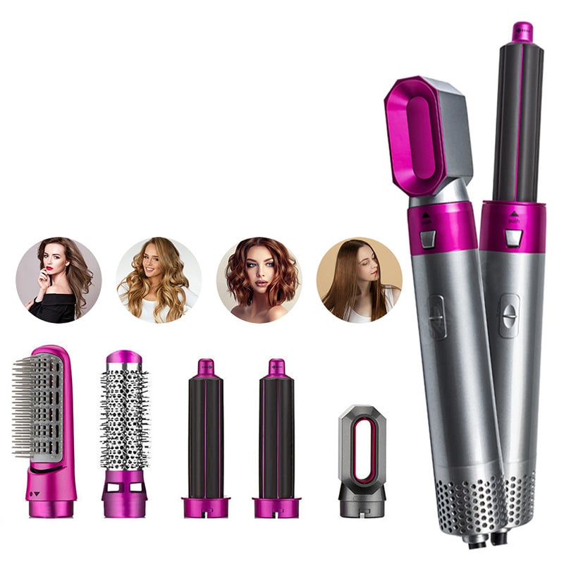 (🔥Last Day Promotion- SAVE 70% OFF)5 in 1 Electric One Step Hair Dryer Hot Air Brush Styler-Buy 2 Free VIP Shipping