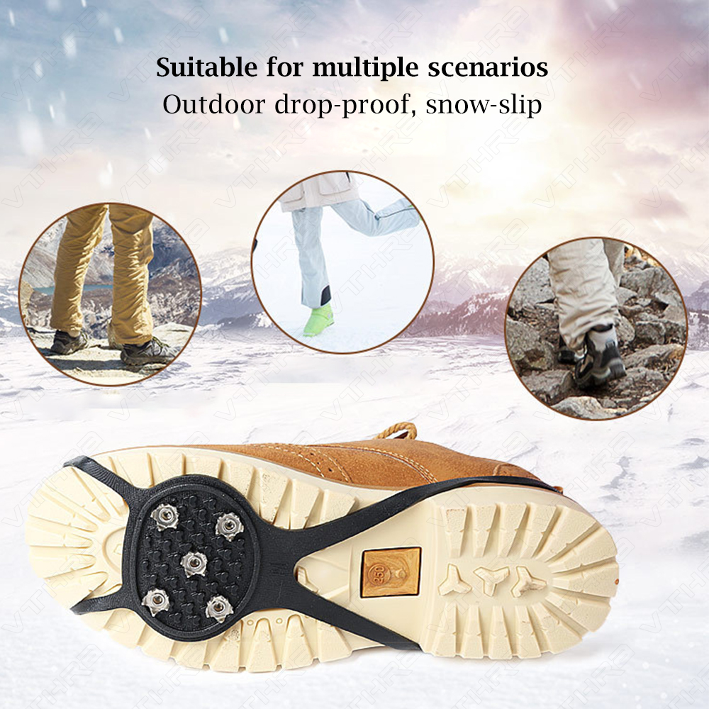 🎄Early Christmas Sale 48% OFF-Universal Non-Slip Gripper Spikes(BUY 3 GET 1 FREE)