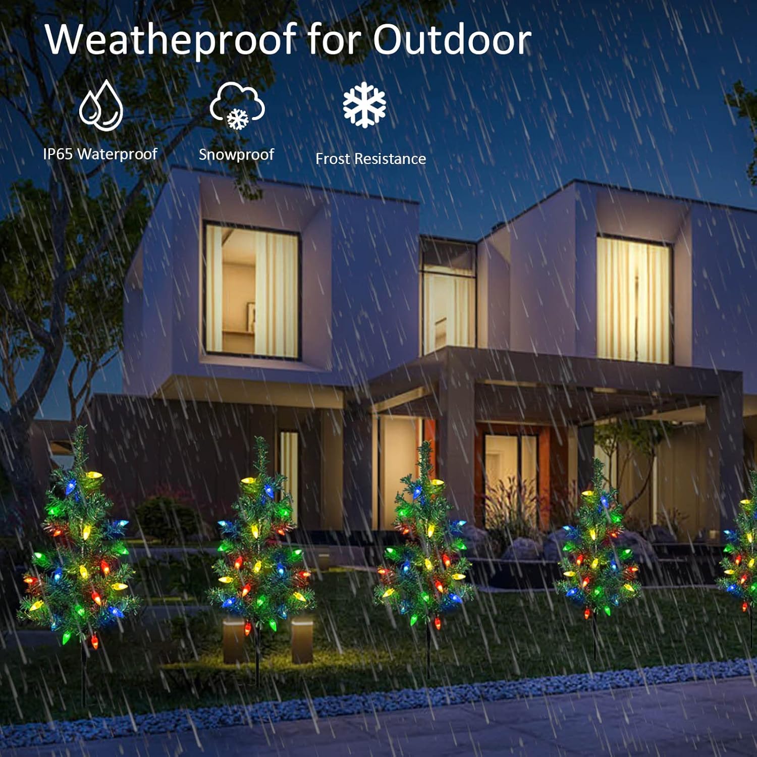 🔥Last Day Promotion 50% OFF🔥Solar-Powered Mini Christmas Tree
