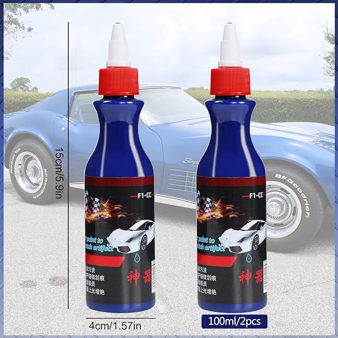 🔥Last Day Promotion - 70% OFF🔥 Nano Sparkle Wax for Car Scratches,BUY 3 GET 2 FREE & FREE SHIPPING