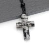 ✝️100% Handmade Natural Crystal Cross Necklace