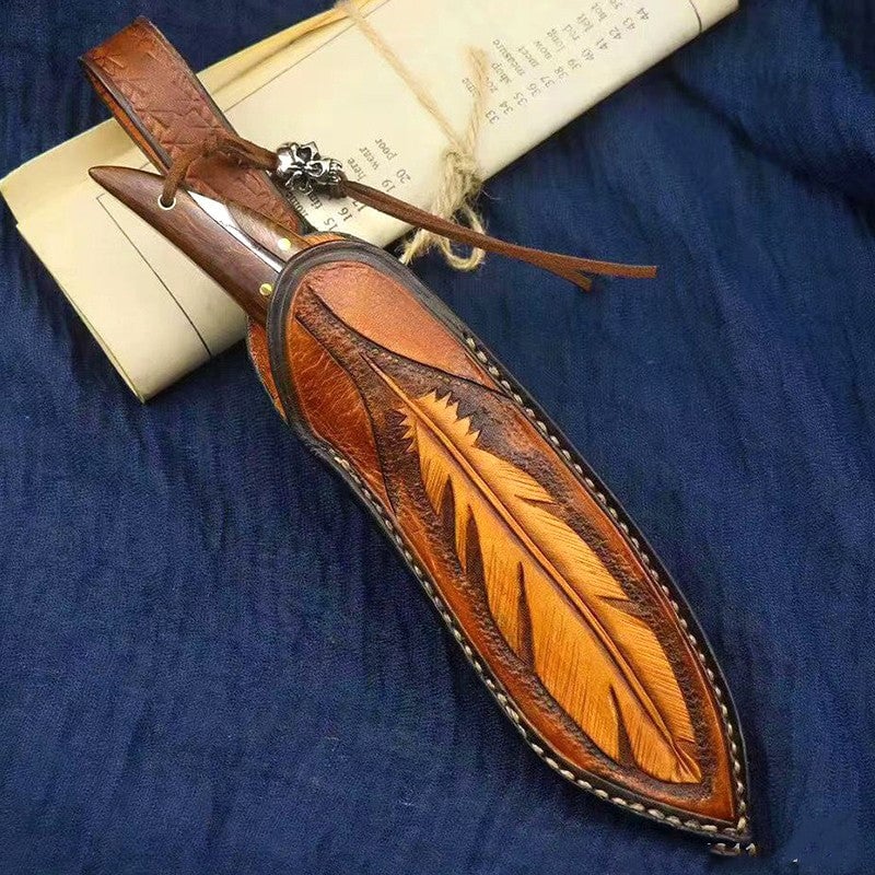 Vintage feather knife