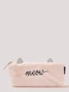 Random Embroidery Plush Pencil Case 1pc