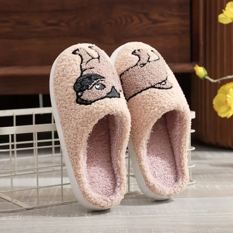 Pug Lover's Cozy Slippers 🐾