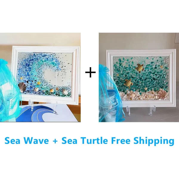 ✨🌊Last Day Special Offer 70% OFF 🔥Sea Glass Art Kit, BUY 2 FREE SHIPPING