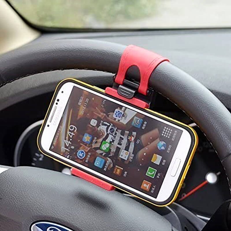 🎁TikTok Last Day Promotion -70% OFF🔥Steering Wheel Phone Holder