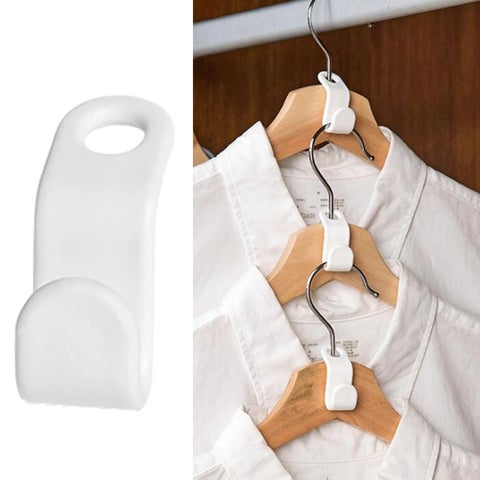 (🔥Last Day Promotion-60%OFF)Space-Saving Hanger Connector Hooks--10 PCs/Set(🔥Buy 3 get 2 Free)