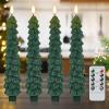 🏆️Letzter Tag 49% Rabatt🌲Flammenlose Stabkerzenlichter für den Weihnachtsbaum mit Fernbedienung