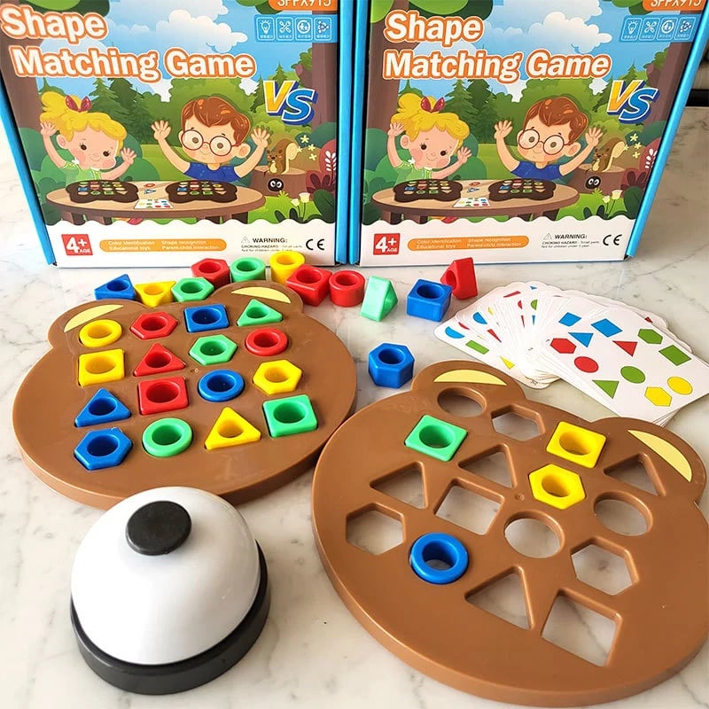 (🎄EARLY CHRISTMAS SALE - 50% OFF) 🎁Shape Matching Game,🚚Buy 2 Free Shipping