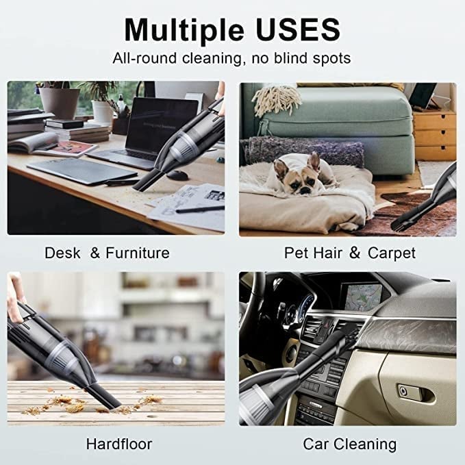 (Last Day Promotion - 50% OFF) Wireless Handheld Car Vacuum Cleaner, BUY 2 FREE SHIPPING