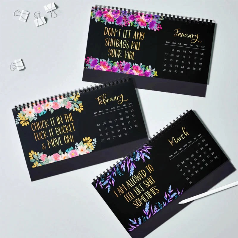 (🔥TikTok Summer SALE) - 2025 Calendar For Tired-Ass Women