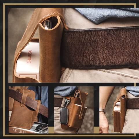 🎁Buy 2 FREE SHIPPING Today🔥Retro Belt Waist Men's Bag