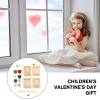 ✨24 Pack Valentines Cards with Heart-Shape Crystals
