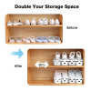(🔥Last Day Promotion-60%OFF)Adjustable Shoe Rack Space Saver(Buy 2 get 1 Free)