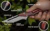 Damascus Steel Folding Knife🔪