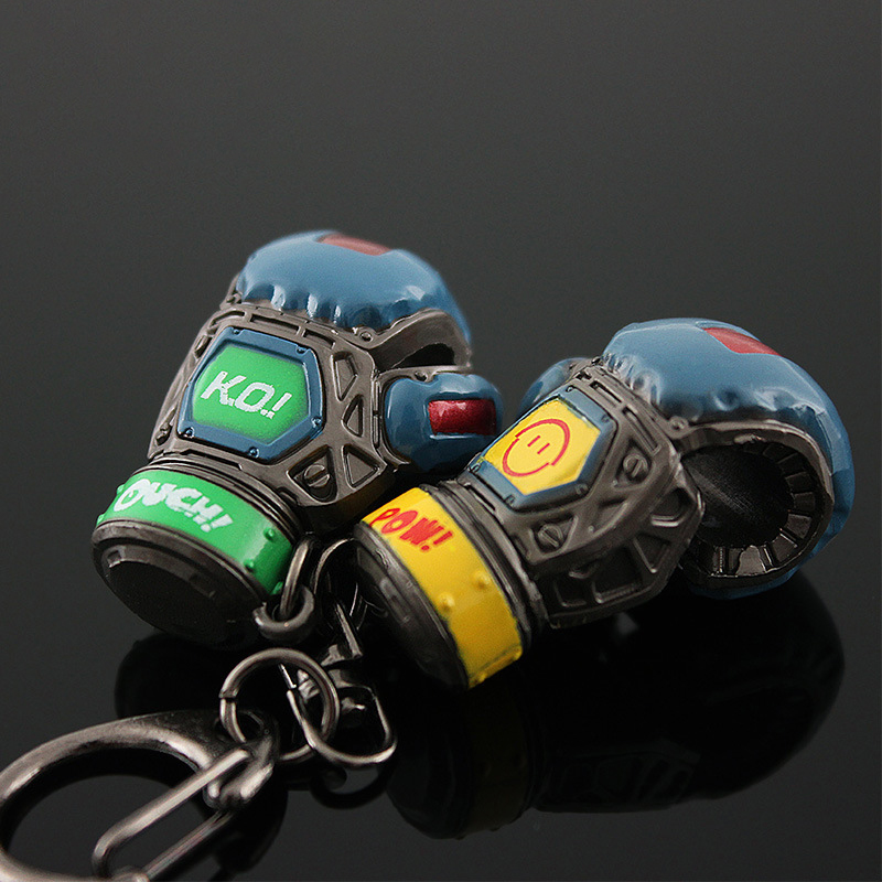 Pathfinder Heirloom Alloy Pendant Boxing Gloves Keychain