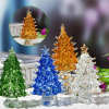 Handmade Stained Glass Christmas Trees