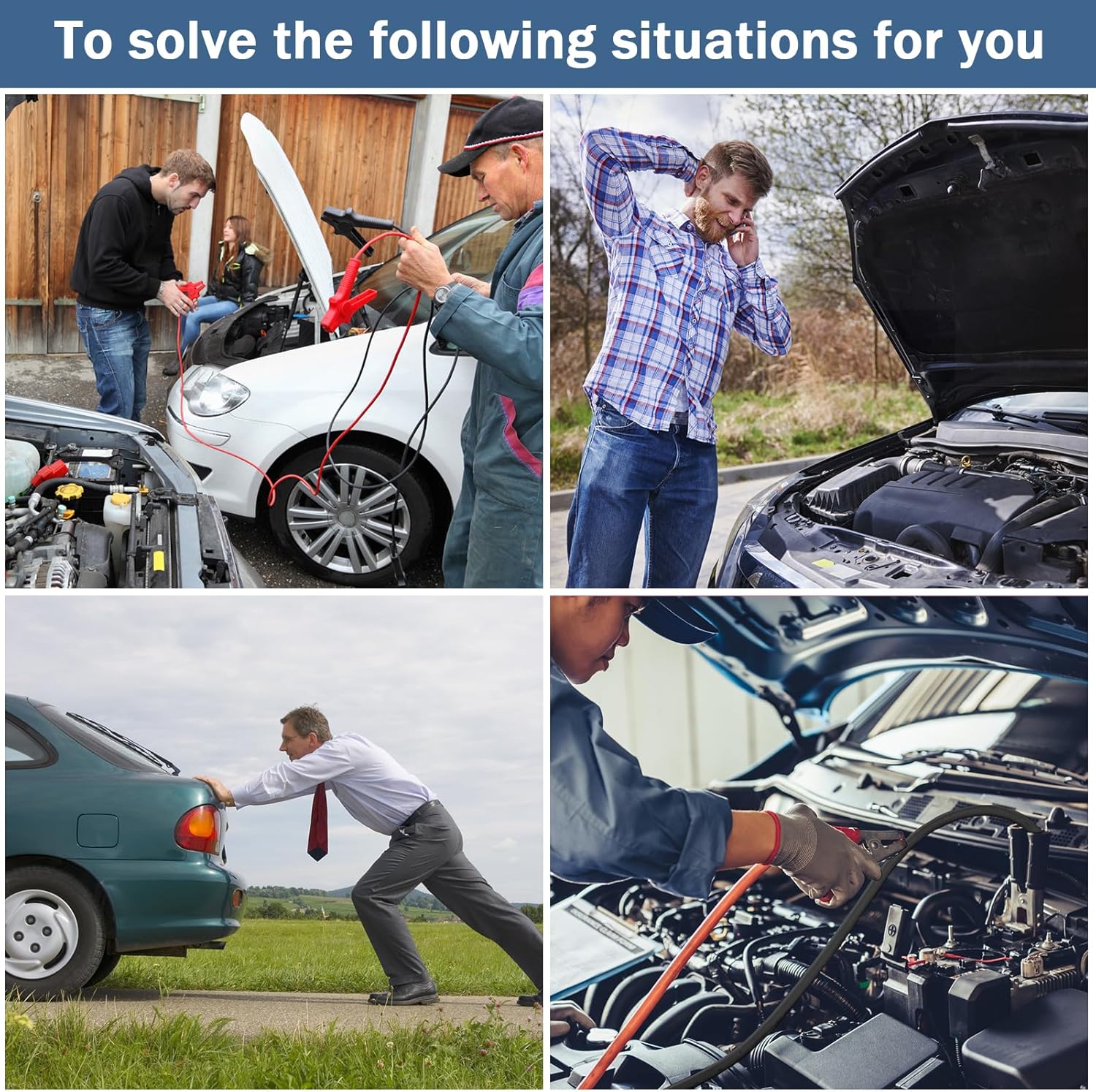 🎁TikTok Last Day Sale - 70% OFF🔥Car Battery Jump Starter Cable