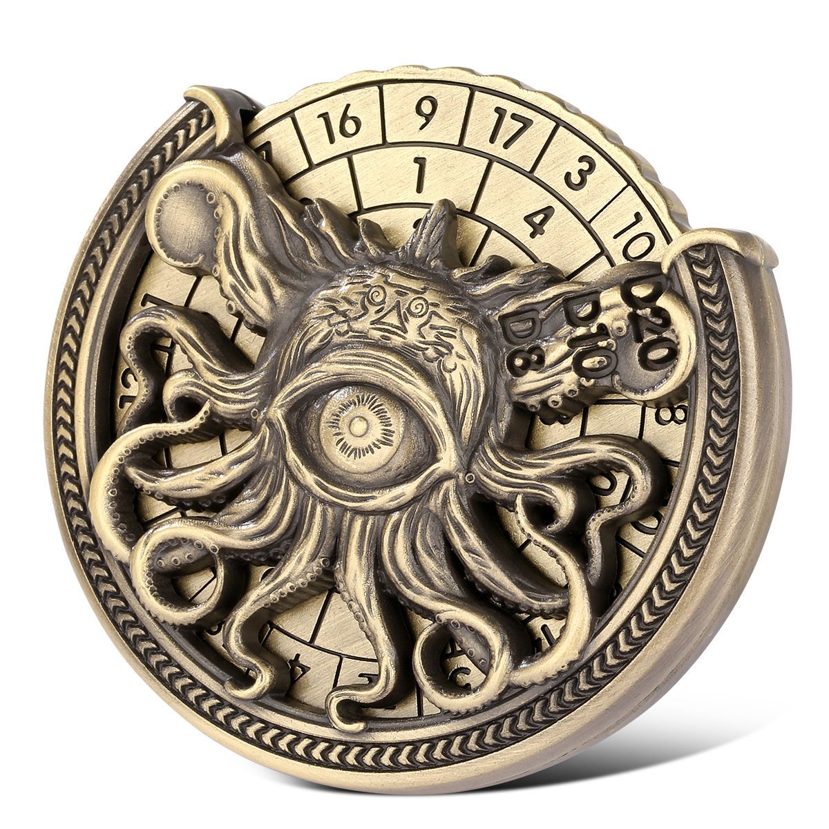 🎁TikTok Last Day Sale - 70% OFF🎉DND 7-in-1 Octopus Metal Dice